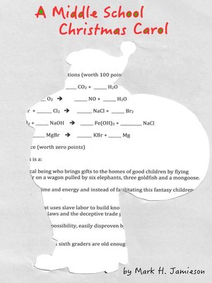 cover image of A Middle School Christmas Carol
